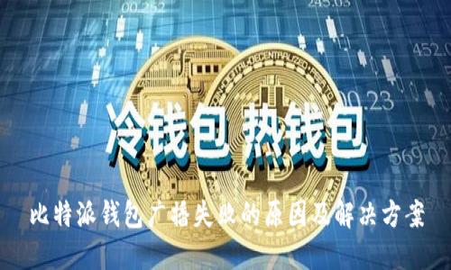 比特派钱包广播失败的原因及解决方案