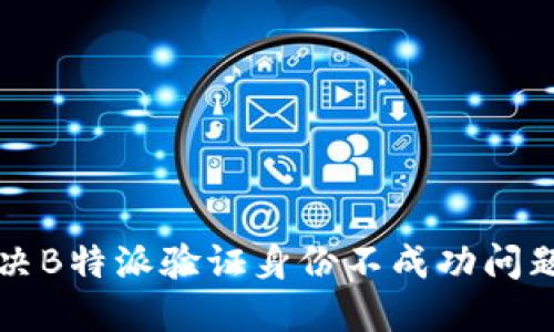 如何成功解决B特派验证身份不成功问题的实用指南