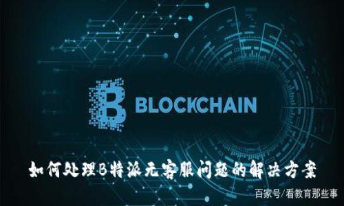 如何处理B特派无客服问题的解决方案